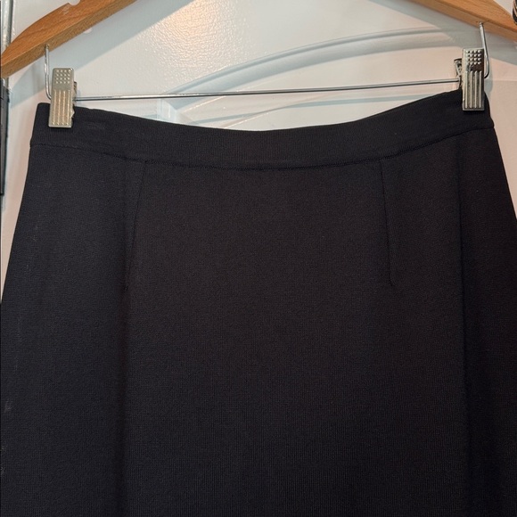 Misook 2PC Black Maxi Skirt & Plaid Cardigan Size Small - Picture 3 of 10